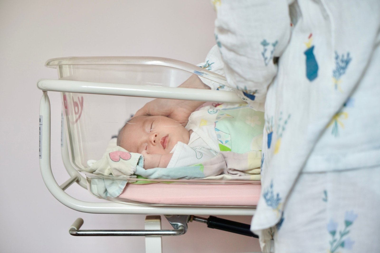 Newborn resting peacefully